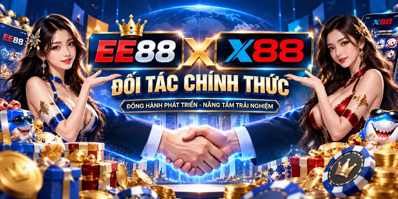 EE88 chính thức hợp tác với nền tảng giải trí nhà cái X88 vào năm 2026