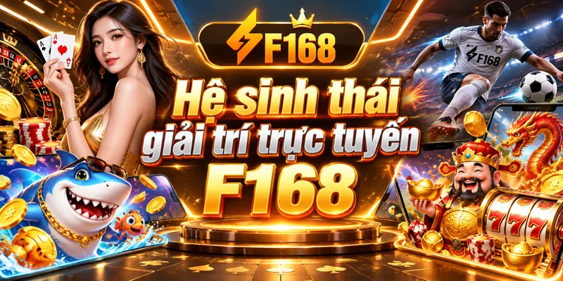 Hệ sinh thái giải trí và các nhóm dịch vụ tại trang chủ F168.