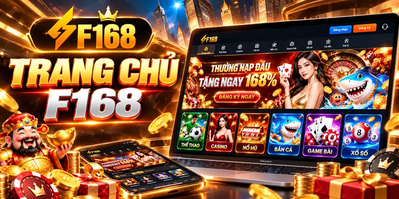 Trang Chủ F168 – Cập Nhật Hệ Sinh Thái Giải Trí 2026